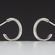 Load image into Gallery viewer, Forged: Textured Hoop Earrings
