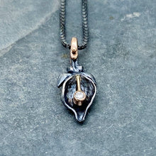 Load image into Gallery viewer, Organic Matter: Bittersweet Bud Diamond Necklace