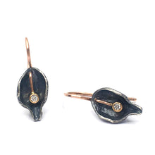 Load image into Gallery viewer, Organic Matter: Bittersweet Diamond Drop Earrings