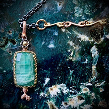 Load image into Gallery viewer, Natural Wonder: Green Tourmaline Necklace