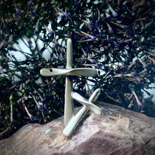 Load image into Gallery viewer, Forged in Faith: Cross Necklace (Regular Size)