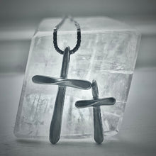 Load image into Gallery viewer, Forged in Faith: Cross Necklace (Regular Size)