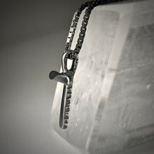 Load image into Gallery viewer, Forged in Faith: Cross Necklace (Petite Size)