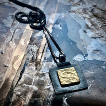 Load image into Gallery viewer, Gilded: Raised Square Necklace