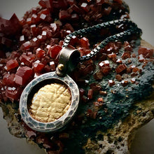 Load image into Gallery viewer, Gilded: Recessed Disk Necklace