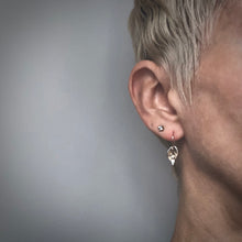 Load image into Gallery viewer, Organic Matter: Bittersweet Diamond Drop Earrings