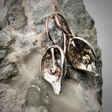 Load image into Gallery viewer, Organic Matter: Bittersweet Diamond Drop Earrings