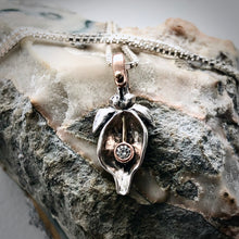 Load image into Gallery viewer, Organic Matter: Bittersweet Bud Diamond Necklace