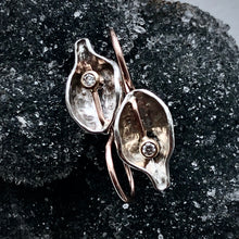 Load image into Gallery viewer, Organic Matter: Bittersweet Diamond Drop Earrings
