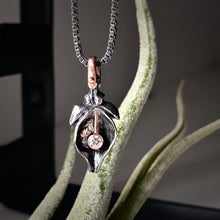 Load image into Gallery viewer, Organic Matter: Bittersweet Bud Diamond Necklace