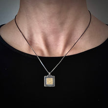 Load image into Gallery viewer, Gilded: Raised Square Necklace