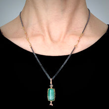 Load image into Gallery viewer, Natural Wonder: Green Tourmaline Necklace