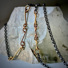 Load image into Gallery viewer, Natural Wonder: Green Tourmaline and Diamond Necklace