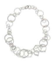 Load image into Gallery viewer, In Orbit: Clustered Loops Necklace
