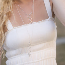 Load image into Gallery viewer, In Orbit: Multi-Length, Single/Double Layer Loop Necklace