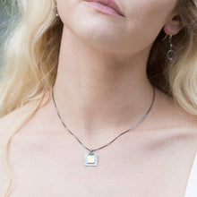 Load image into Gallery viewer, Gilded: Raised Square Necklace
