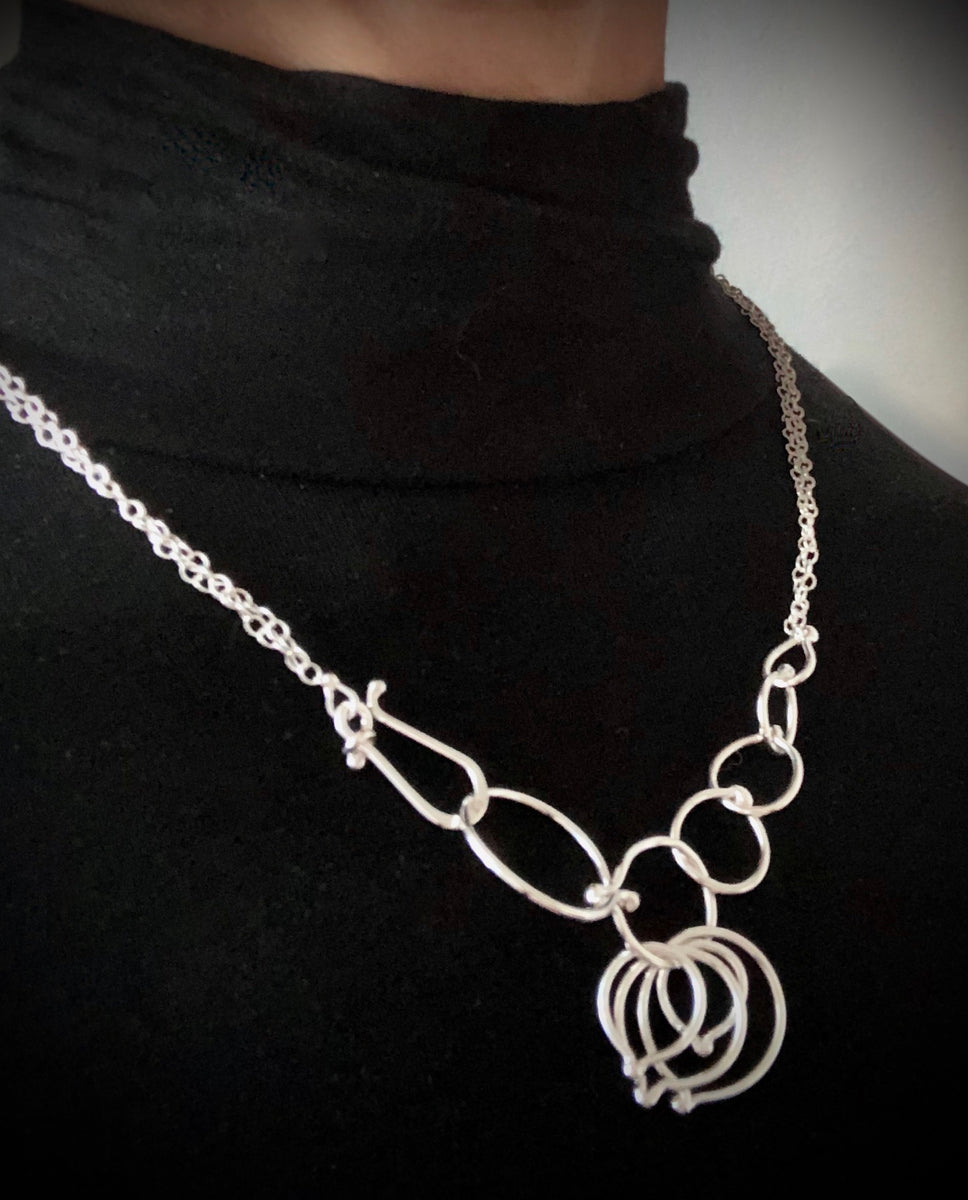 In Orbit: Multi-Length, Single/Double Layer Loop Necklace – Nichole ...