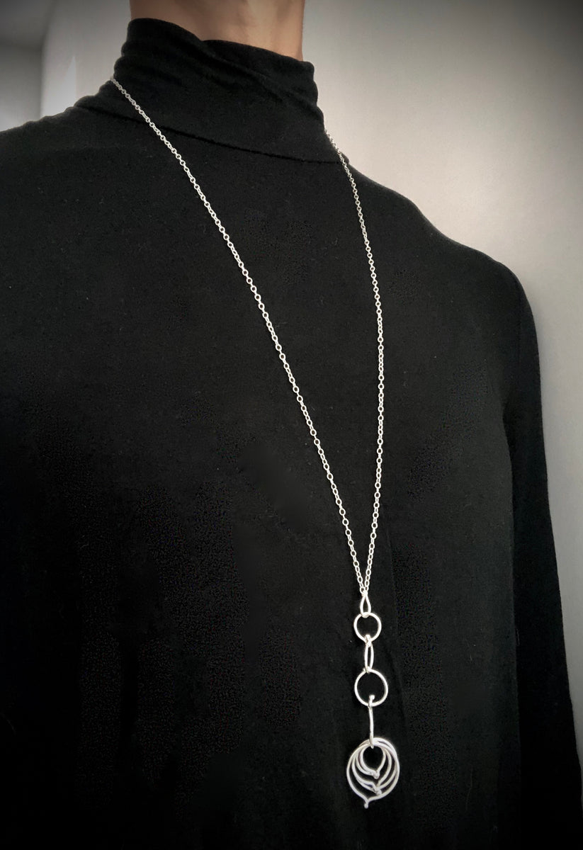 In Orbit: Multi-Length, Single/Double Layer Loop Necklace – Nichole ...