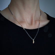 Load image into Gallery viewer, Organic Matter: Diamonds/Flower Buds Necklace
