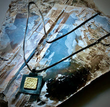 Load image into Gallery viewer, Gilded: Raised Square Necklace
