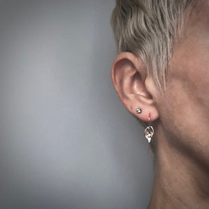 Organic Matter: Bittersweet Diamond Drop Earrings