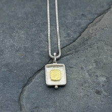 Load image into Gallery viewer, Gilded: Framed Square/Reversible Necklace
