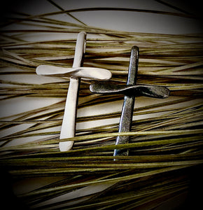 Forged in Faith: Cross Necklace (Regular Size)