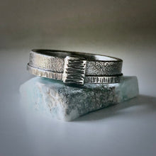 Load image into Gallery viewer, Rounded Rectangle: Sterling Silver Ring
