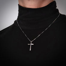Load image into Gallery viewer, Forged in Faith: Cross Necklace (Regular Size)
